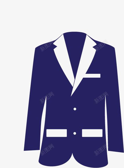 手绘紫色西服png免抠素材_88icon https://88icon.com 卡通西服 手绘西服 礼服 紫色西服 西装
