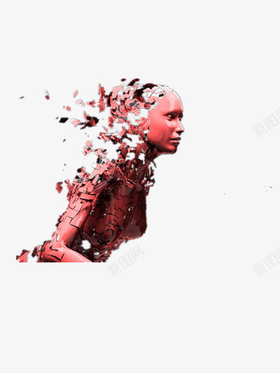 碎片人png免抠素材_88icon https://88icon.com 未来 瓦碎 科技