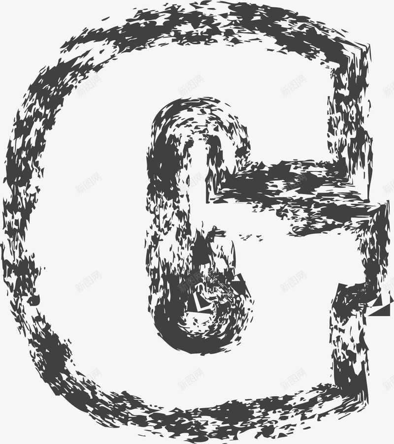 黑色碎片描边英文字母Gpng免抠素材_88icon https://88icon.com 26个字母 3D字母 广告字母 抽象字体 时尚字体 立体字母 艺术字 英文字母G 黑色字母 黑色描边字母 黑色碎片