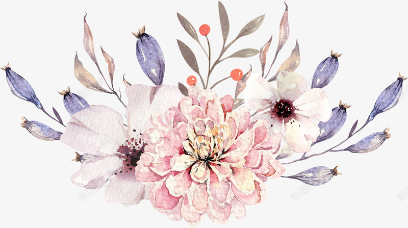 手绘水彩花草花卉png免抠素材_88icon https://88icon.com 小清新花草装饰 布料印花 文艺花草PPT制作 植物插画 海报设计 羽毛 花卉 花草包装礼盒 花草插画 花草装饰 贺卡设计