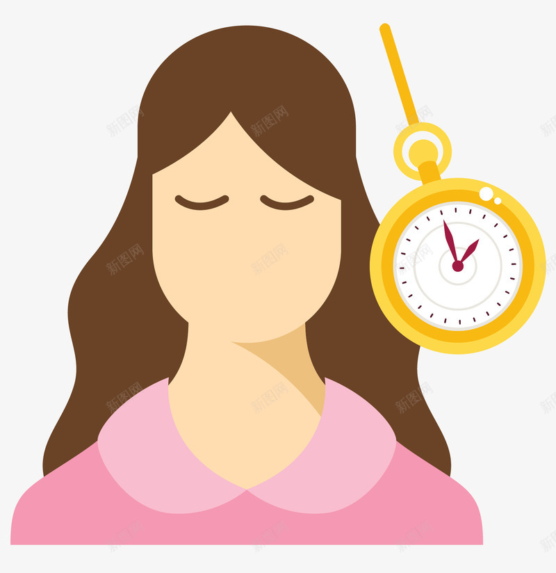 圆形钟表催眠png免抠素材_88icon https://88icon.com 催眠 催眠睡觉 催眠符号 卡通 卡通催眠 圆形钟表 矢量催眠