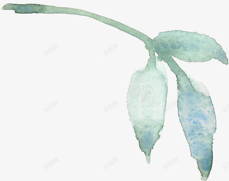 绿色水粉彩绘树叶png免抠素材_88icon https://88icon.com 婚礼卡片设计 水彩树叶 水粉梦幻树叶 浪漫水彩叶子