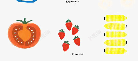 蔬菜水果合集png免抠素材_88icon https://88icon.com 卡通 手绘 洋葱 胡萝卜 萝卜 西瓜