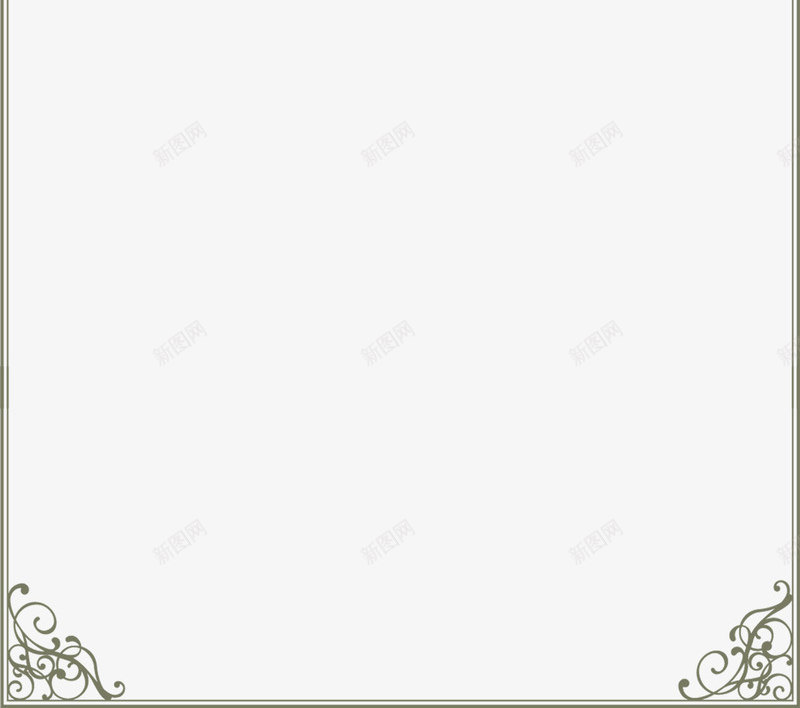 棕色婚礼花纹边框png免抠素材_88icon https://88icon.com 婚礼 棕色 花纹 边框