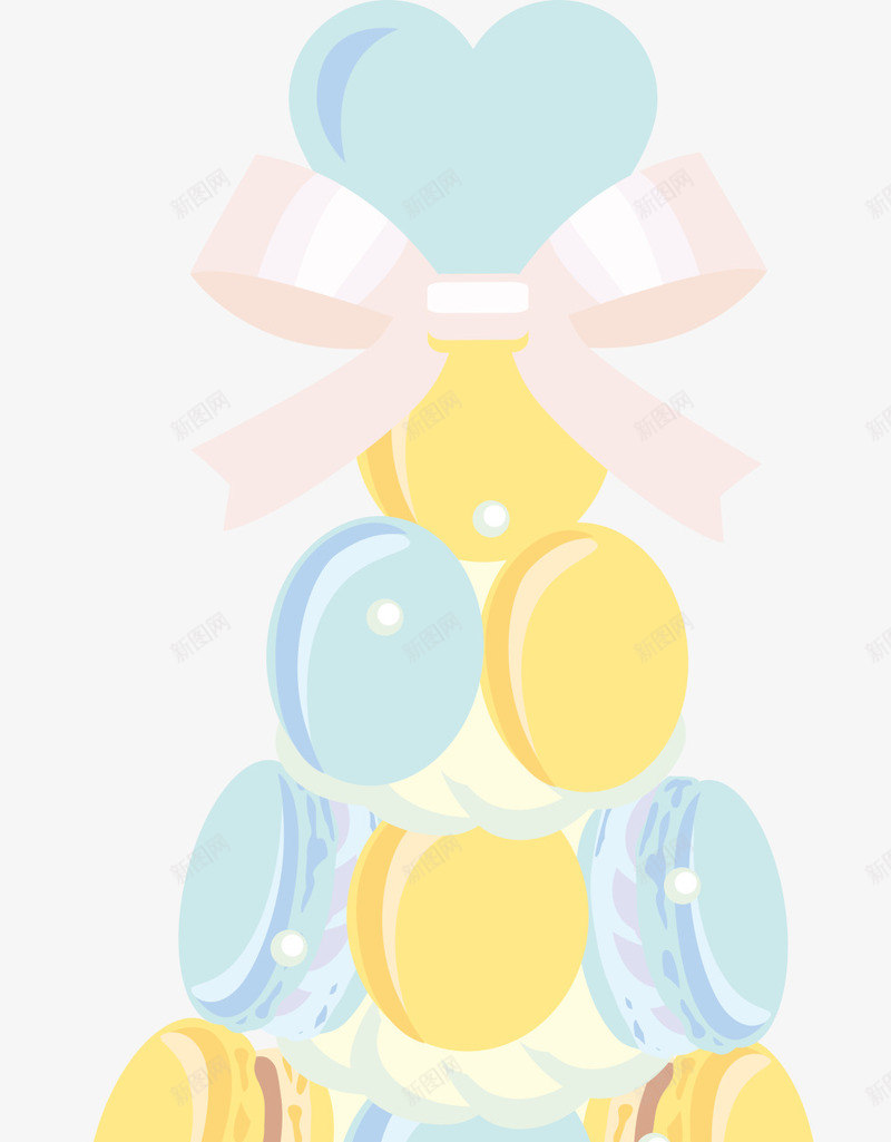 蓝色婚礼蝴蝶结糕点png免抠素材_88icon https://88icon.com LOVE 婚庆 浪漫 爱心 爱情 甜品 糕点 美食 蝴蝶结