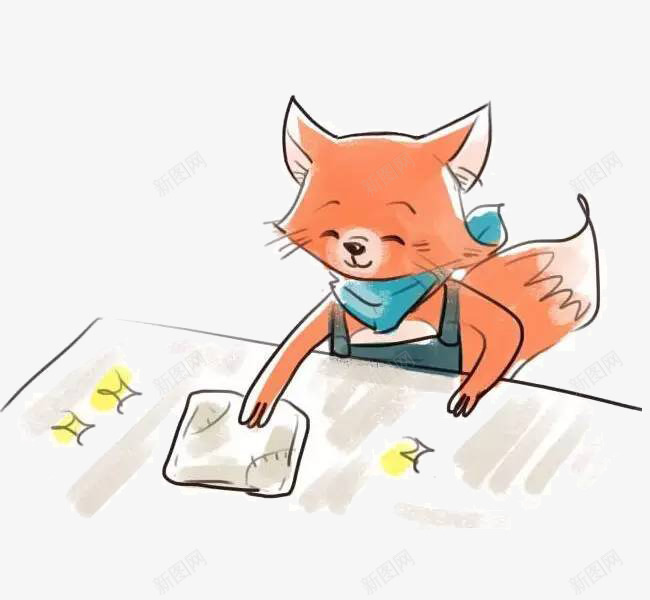 卡通形象擦桌子擦东西图案png免抠素材_88icon https://88icon.com 卡通风格 图案 形象 擦东西 擦拭动作 擦桌子 装饰