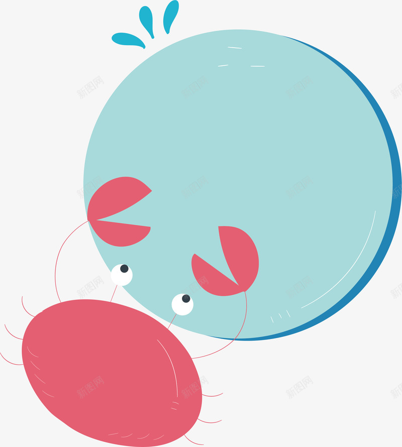 卡通夏日休闲可爱小螃蟹标贴矢量图ai免抠素材_88icon https://88icon.com 休闲 冰激凌 卡通夏日休闲可爱小螃蟹标贴矢量素材免费下载 可爱 可爱小螃蟹标贴 夏季 旅游 水果 菠萝 西瓜 阳光 饮料 矢量图