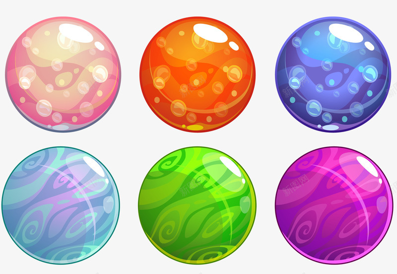 魔幻占卜球png免抠素材_88icon https://88icon.com 万圣节 占卜 占卜球 卡通 手绘 梦幻 特效球体 球体 魔幻