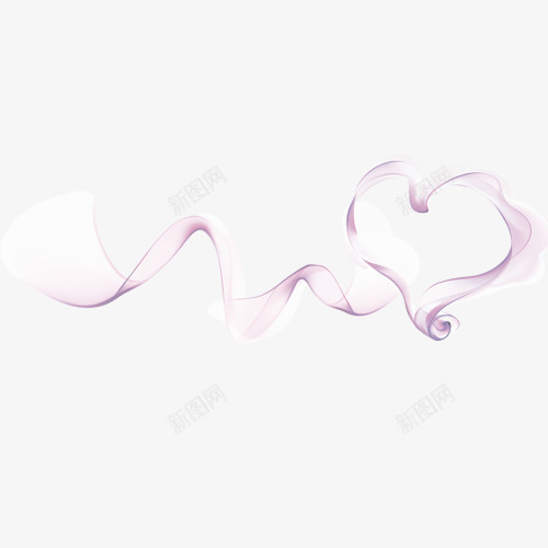 飘带png免抠素材_88icon https://88icon.com 桃心 浪漫 粉色
