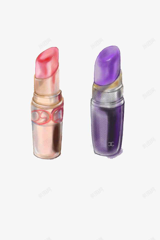 手绘彩妆口红png免抠素材_88icon https://88icon.com 化妆品 口红 唇彩 彩妆 手绘 手绘化妆品 手绘口红 手绘唇彩 手绘彩妆