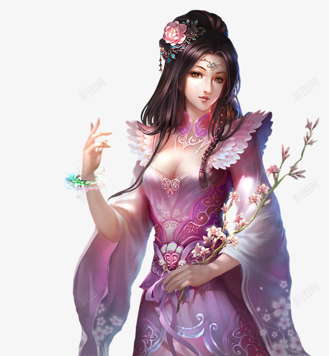 创意合成古风系列红裙子的小姐姐png免抠素材_88icon https://88icon.com 创意 古风 合成 姐姐 系列 裙子