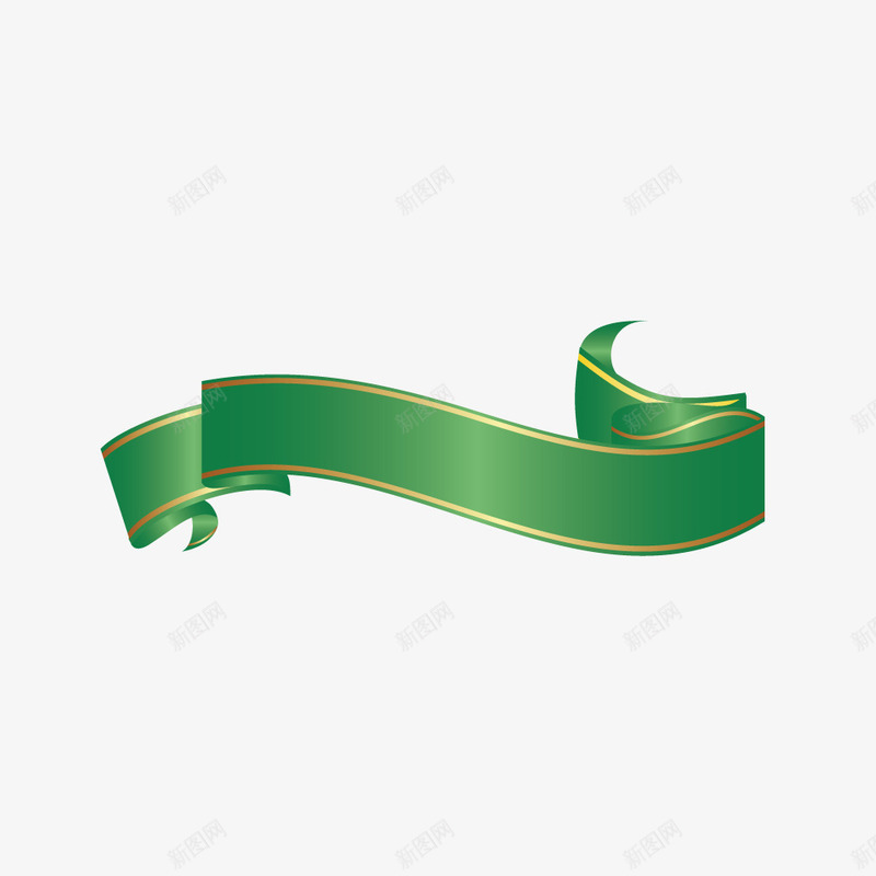 绿色丝带装饰png免抠素材_88icon https://88icon.com 丝带 丝带横幅 产品包装 包装设计 底纹边框 彩色丝带 条幅 横幅 电商促销 绿色丝带 网页设计 节日庆祝 装饰品 装饰横幅 边框