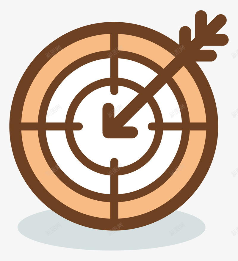 射中中心的手绘箭靶png免抠素材_88icon https://88icon.com 免抠图 卡通箭靶 圆形 手绘箭靶 效果图 箭头 箭靶 靶子