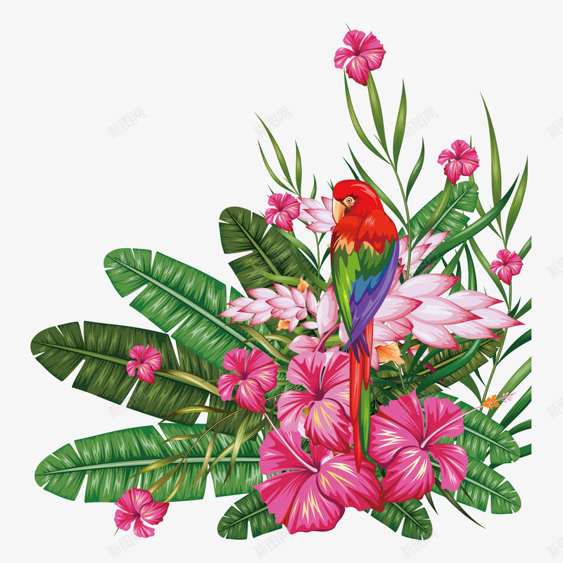 手绘母亲节浪漫复古的花朵插画装矢量图ai免抠素材_88icon https://88icon.com 七彩 复古 手绘母亲节浪漫复古的花朵插画装饰免费下载 植物 母亲节 浪漫 缤纷 花卉插画 花朵装饰 鸟 矢量图
