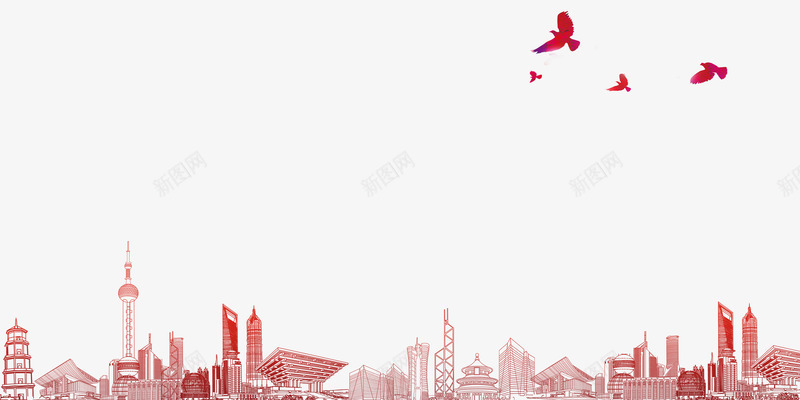 城市建筑物手绘简笔画png免抠素材_88icon https://88icon.com 城市 城市简笔画 建筑物 手绘 简笔画