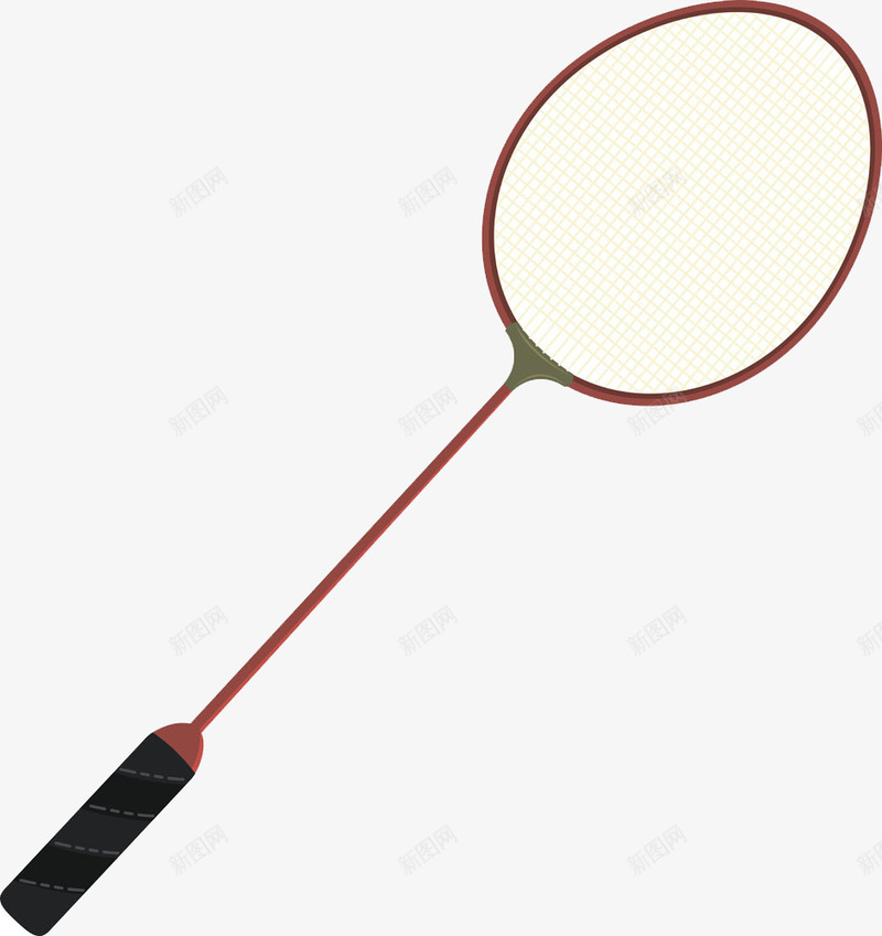 羽毛拍png免抠素材_88icon https://88icon.com png素材 卡通 羽毛拍 运动工具