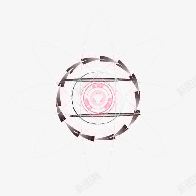 时尚科技ppt背景png免抠素材_88icon https://88icon.com ppt元素 三角行 商务 圆环 矢量背景 科技感