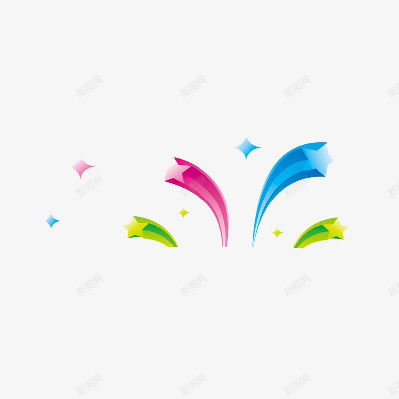 炫彩礼花图png免抠素材_88icon https://88icon.com 卡通礼花 炫彩礼花 礼炮 礼花 礼花筒