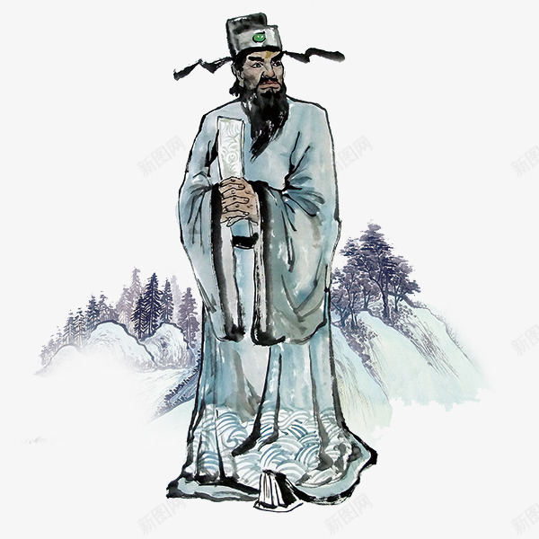 包公psd免抠素材_88icon https://88icon.com 人物素材 包公 包青天 清廉