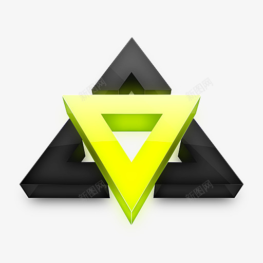 创意三角形形状立体感png免抠素材_88icon https://88icon.com 三角形 创意 形状 立体感