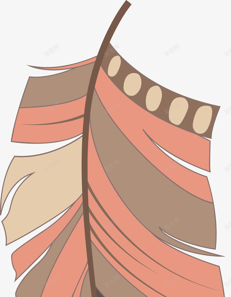 手绘卡通彩色羽毛png免抠素材_88icon https://88icon.com 卡通装饰 封面设计 小清新插画 广告设计 彩色羽毛 文艺风装饰图案 海报设计