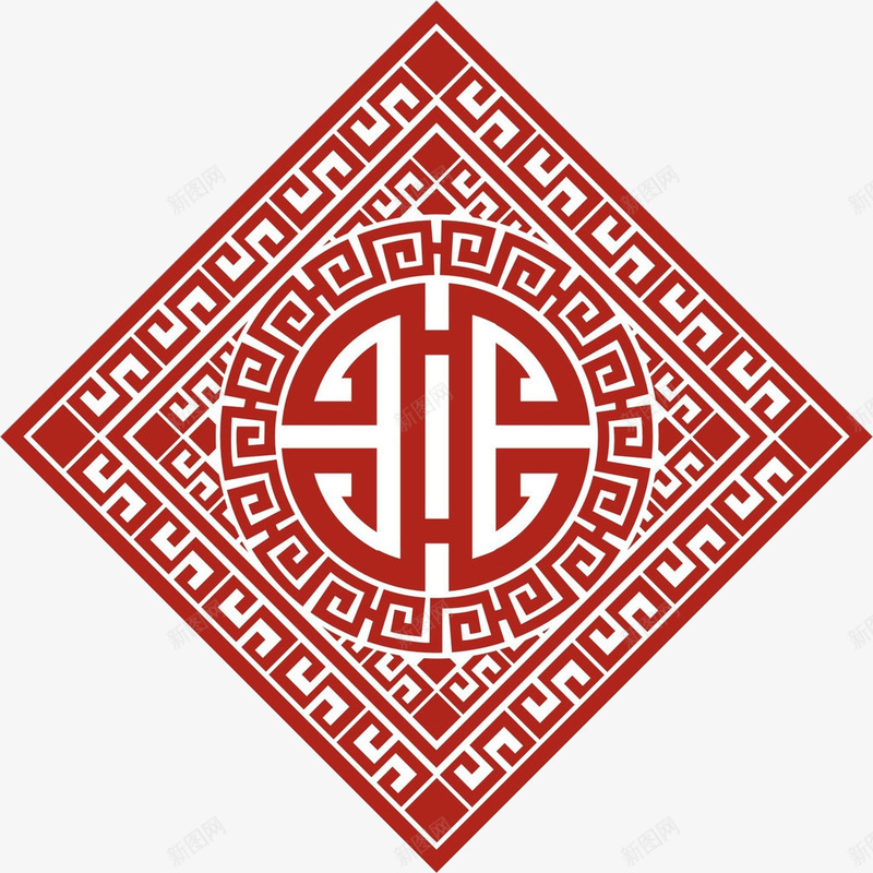 中式底纹方框png免抠素材_88icon https://88icon.com 中国红 中式 中式方框 底纹 效果图案 方框矢量图 装饰图案