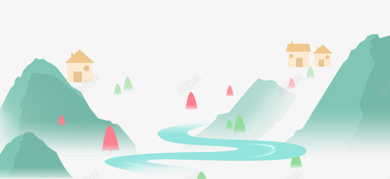 卡通手绘蓝色梦幻背景psd免抠素材_88icon https://88icon.com 卡通 卡通手绘蓝色梦幻背景 山景 手绘 梦幻 背景 蓝色