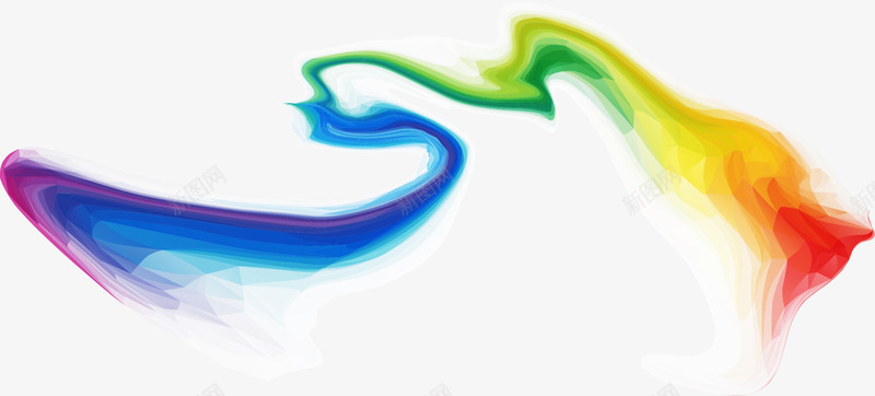 彩色梦幻曲线png免抠素材_88icon https://88icon.com 图案 彩色 曲线 梦幻 清新 简约 线条 绸带