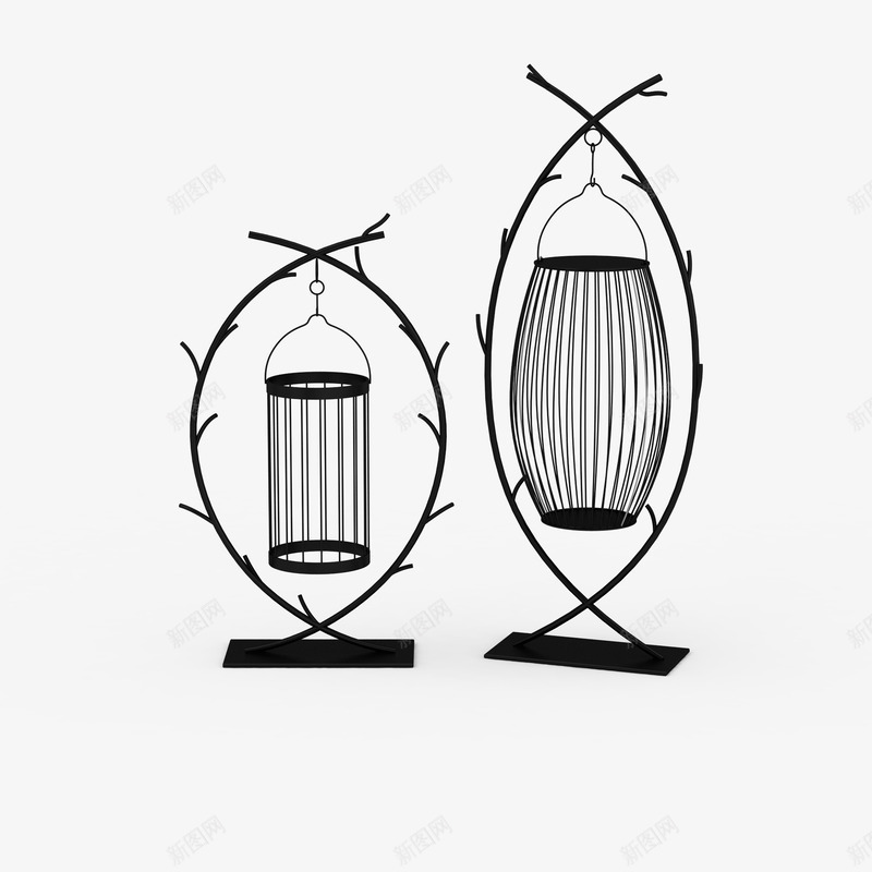 两个黑色花纹中式鸟笼png免抠素材_88icon https://88icon.com 两个黑色花纹中式鸟笼 中式 中式鸟笼 花纹 鸟笼 黑色花纹鸟笼