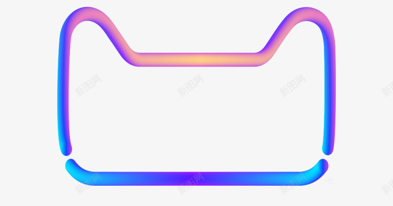 天猫图框蓝色浪漫淘宝装饰png免抠素材_88icon https://88icon.com 图框 天猫 浪漫 淘宝 蓝色 装饰