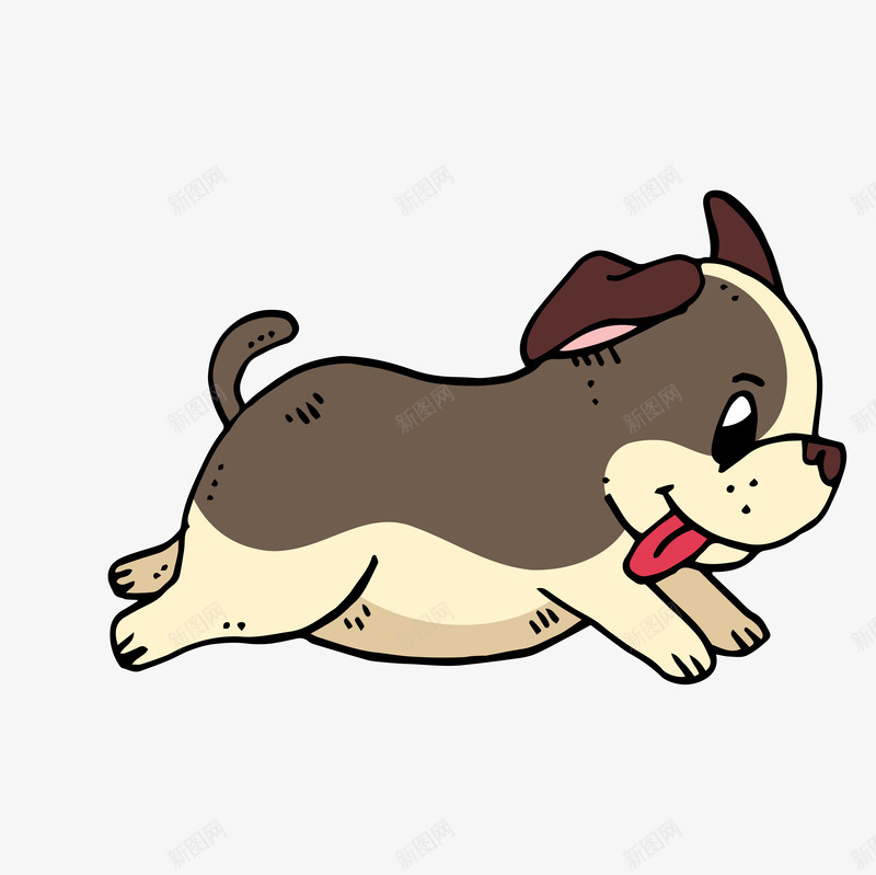 手绘卡通可爱小狗png免抠素材_88icon https://88icon.com 动漫 动物 动画 可爱小狗 宠物包装 手绘卡通 萌萌哒