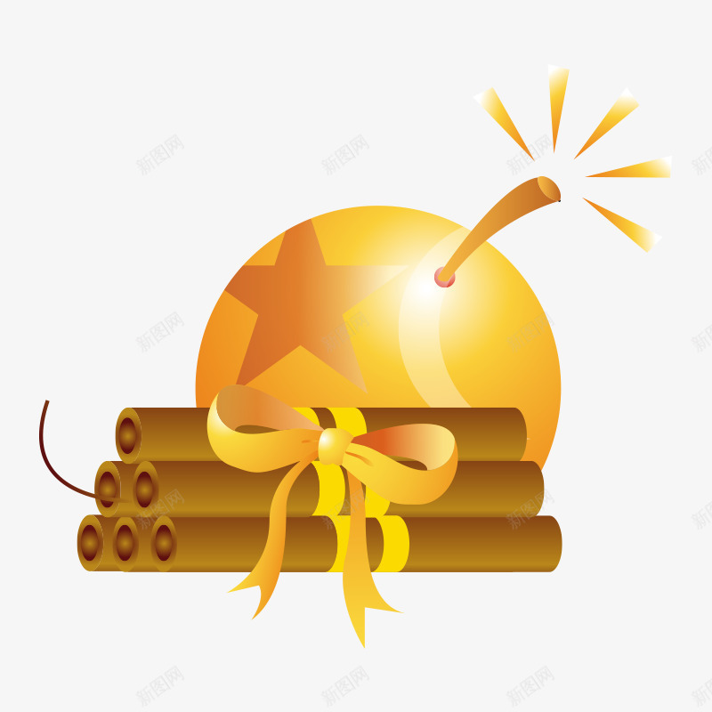 放炮炮竹鞭炮png免抠素材_88icon https://88icon.com 卡通 喜庆 放炮 放鞭炮 炮仗 炮竹 礼花 节日 鞭炮