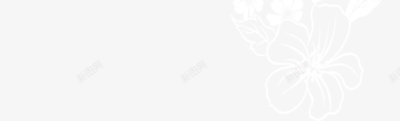 白色线条花朵绿色蝴蝶png免抠素材_88icon https://88icon.com 白色 线条 绿色 花朵 蝴蝶