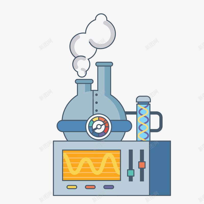 化学仪器设备矢量图eps免抠素材_88icon https://88icon.com png免抠图 仪器 创意 化学 卡通 手绘 时尚 烟雾 科学 设备 矢量图