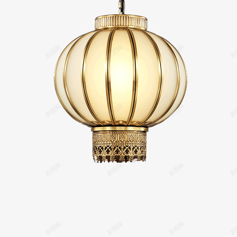 月影凯顿中式全铜吊灯吊灯阳台过png免抠素材_88icon https://88icon.com 创意全铜灯 欧式 笼吊灯 美式