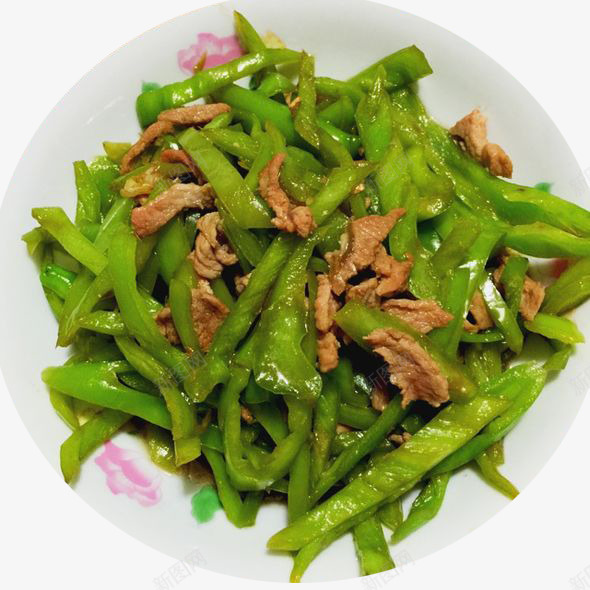 中餐锅炒青椒炒肉丝png免抠素材_88icon https://88icon.com 中式 农家菜 川味 炒肉 炒锅 猪肉 翻炒 肉丝 青椒 青椒炒肉