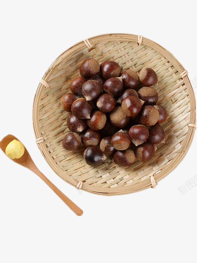 野生锥栗png免抠素材_88icon https://88icon.com 产品实物 益气温胃 美容滋补 香甜软糯