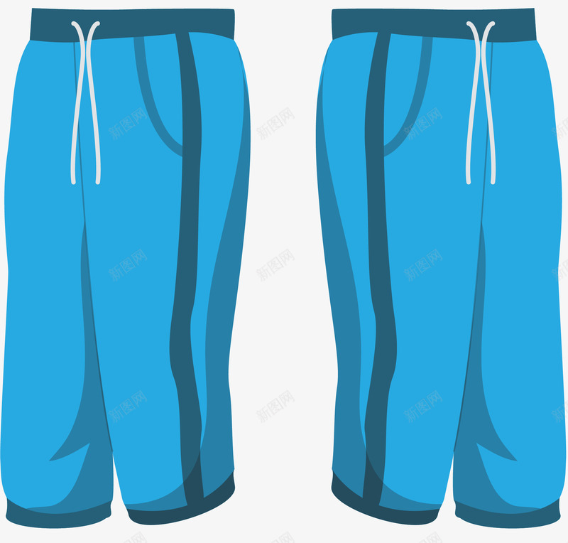 系绳卡通运动裤矢量图ai免抠素材_88icon https://88icon.com 卡通运动裤 卡通风格 潮流运动裤 矢量运动裤 系绳 裤子 运动裤 矢量图