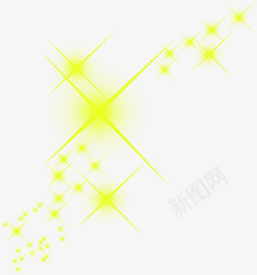 黄色星光教育海报装饰png免抠素材_88icon https://88icon.com 教育 星光 海报 装饰 黄色