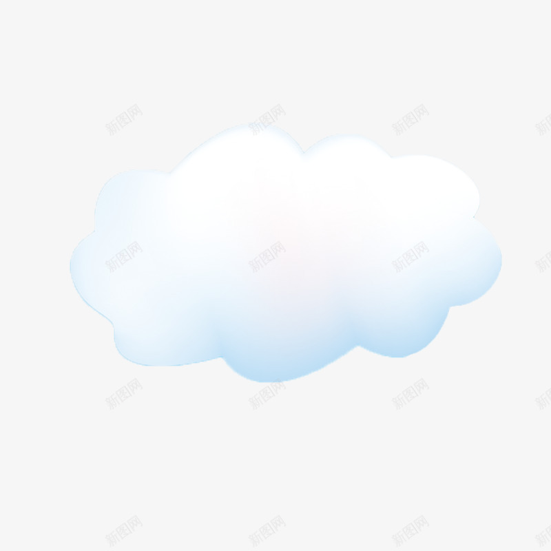 白云漂浮png免抠素材_88icon https://88icon.com 云层 云朵 天空 漂浮 白云