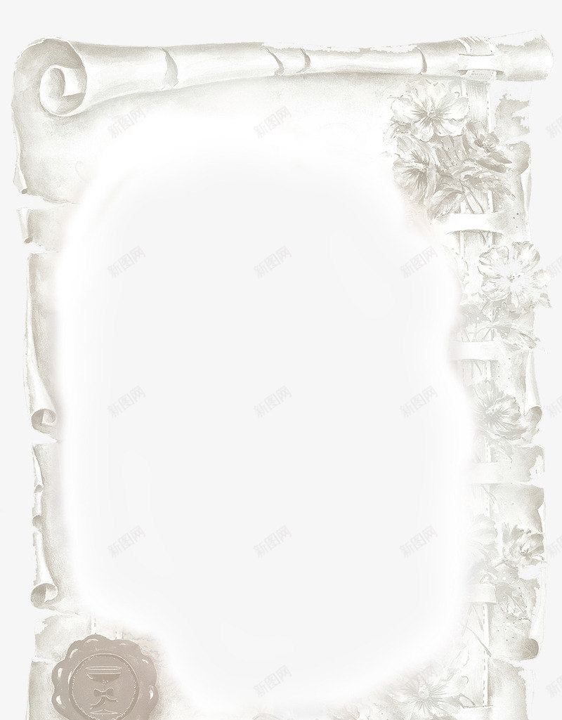 欧美花纹信封相框png免抠素材_88icon https://88icon.com 信封 欧美花纹 相框