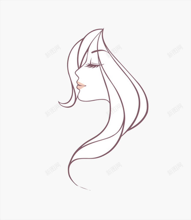 闭着眼睛的美女png免抠素材_88icon https://88icon.com 美丽 美女 蝶变 装饰 闭眼