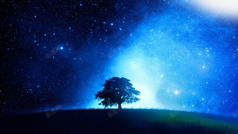 星光下的树星空全屏海报背景七夕png免抠素材_88icon https://88icon.com 七夕 全屏 星光 星空 海报 背景