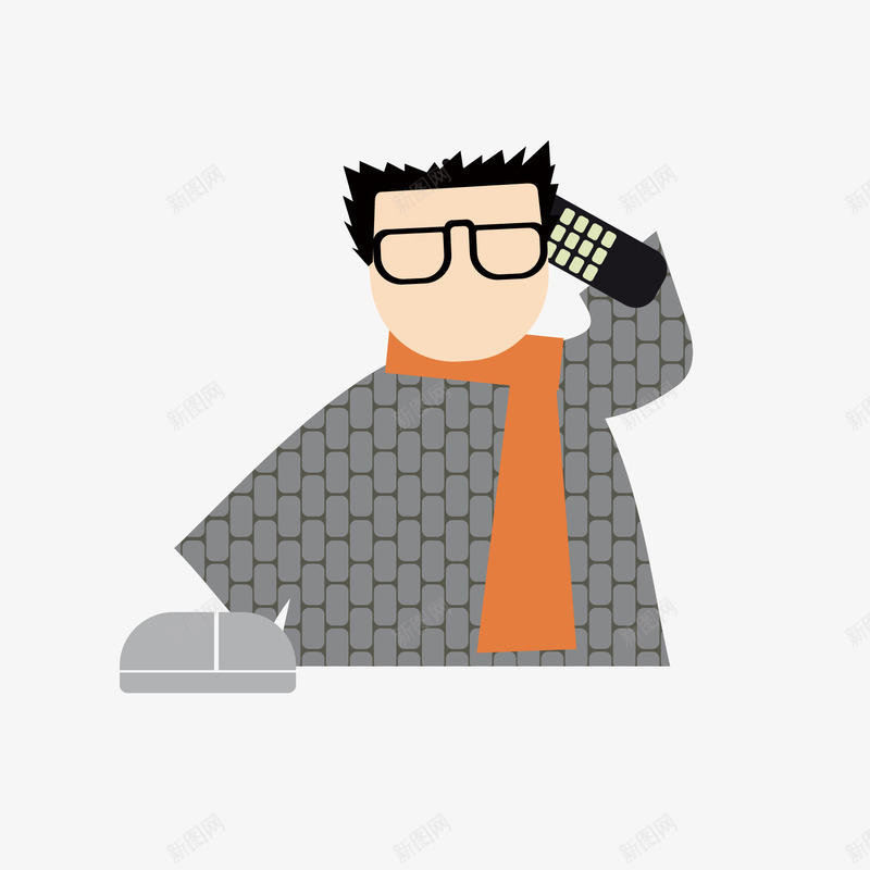 装饰卡通简洁扁平化接电话的人png免抠素材_88icon https://88icon.com 卡通接电话的人 扁平化接电话的人 打电话 接电话 接电话的人 接电话的人png 矢量接电话的人装饰