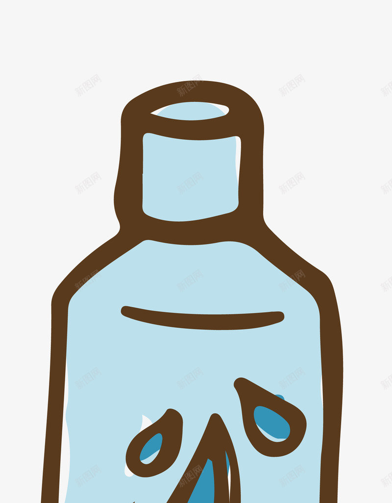 卡通简洁扁平化水瓶矢量图eps免抠素材_88icon https://88icon.com 卡通水瓶 扁平化水瓶 水瓶 水瓶png 矢量水瓶 简洁水瓶 矢量图