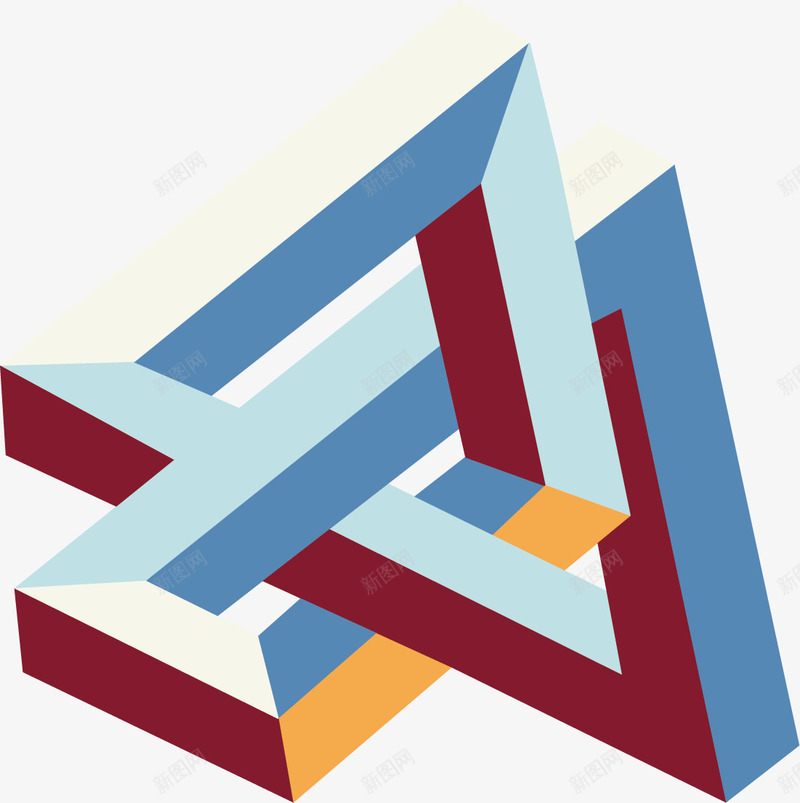 三角形多边形png免抠素材_88icon https://88icon.com 三维 三角形 多边形 立体