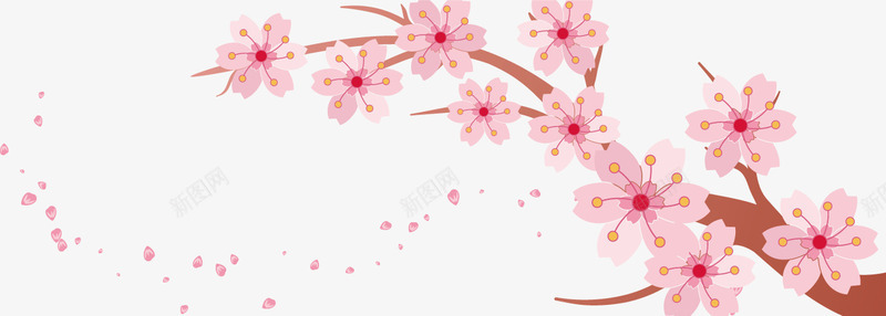 粉红色樱花迎春png免抠素材_88icon https://88icon.com 樱花 粉红色 迎春日 迎春素材