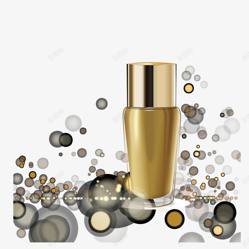 质感护肤美容炫光背景png免抠素材_88icon https://88icon.com 化妆品 女性 护肤 护肤品 海报 炫光 精华 美容 背景 萃取 金色