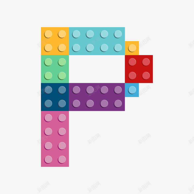 彩色字母Ppng免抠素材_88icon https://88icon.com 创意 卡通 圆点 字母 手绘 绿色 英文 蓝色 黄色
