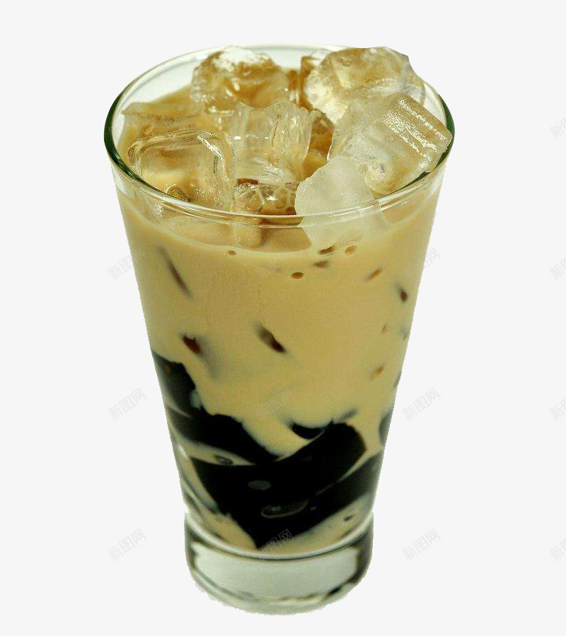 冰镇仙草奶茶png免抠素材_88icon https://88icon.com 下午茶 仙草奶茶 冰镇仙草 冷饮 奶茶 清热解毒 烧仙草 甜品 美容养颜
